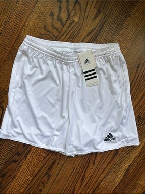 Adidas Tiro 13 White Women's Small Athletic Shorts